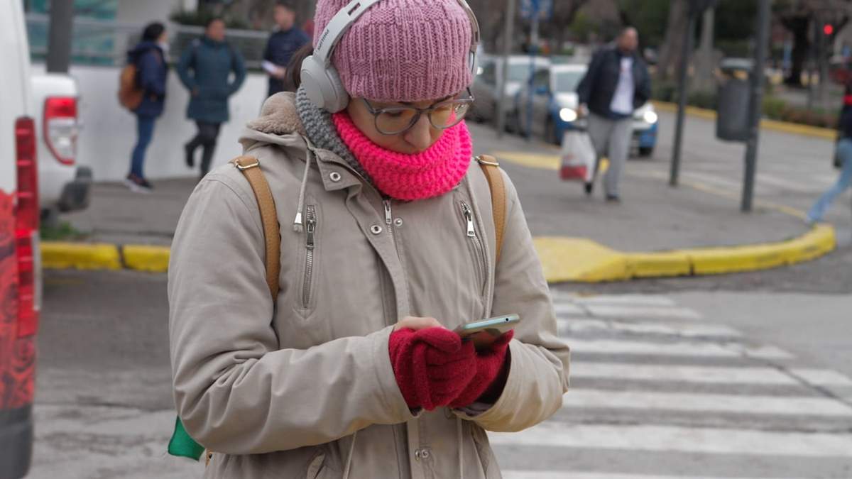 Habrá temperaturas bajo cero en gran parte de la provincia. Fuente: (Emiliano Ortiz).