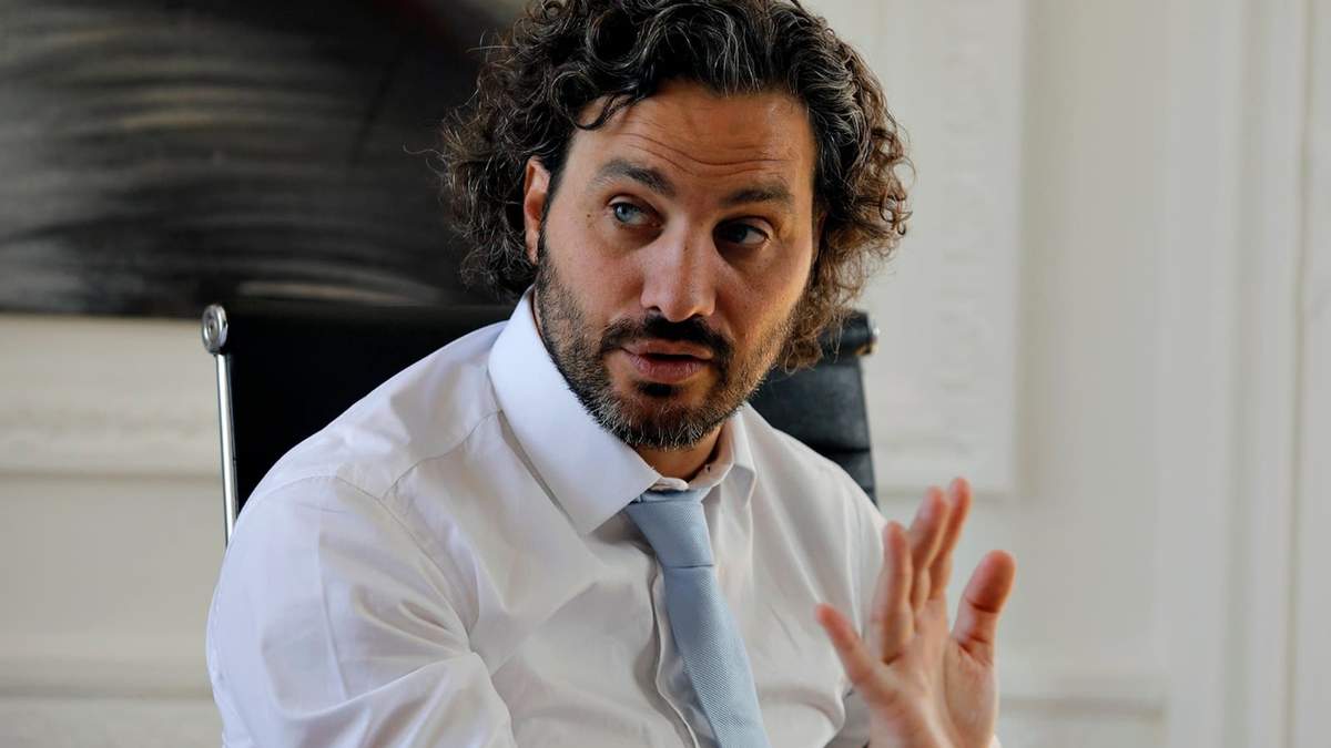 Santiago Cafiero, jefe de Gabinete de la Nación. Fuente: (Twitter)