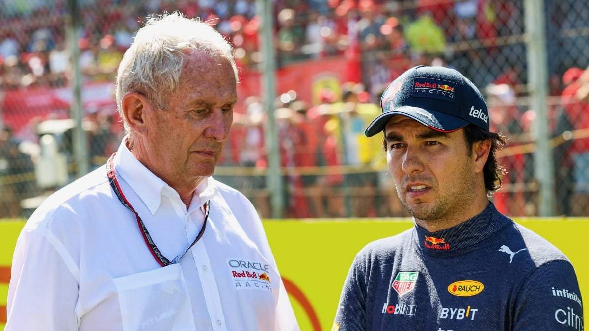 Checo Pérez. Fuente: (X)