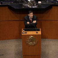 Fernández Noroña propone acoger en México a huérfanos de Palestina