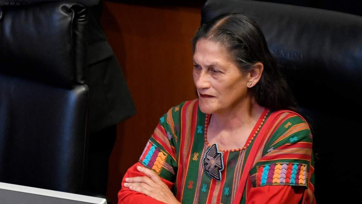 Jesusa Rodríguez en el Senado de la República