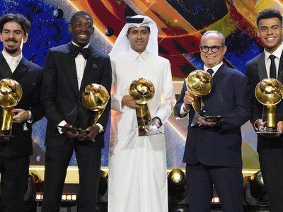 Globe Soccer Awards: Dembele fue elegido el mejor jugador