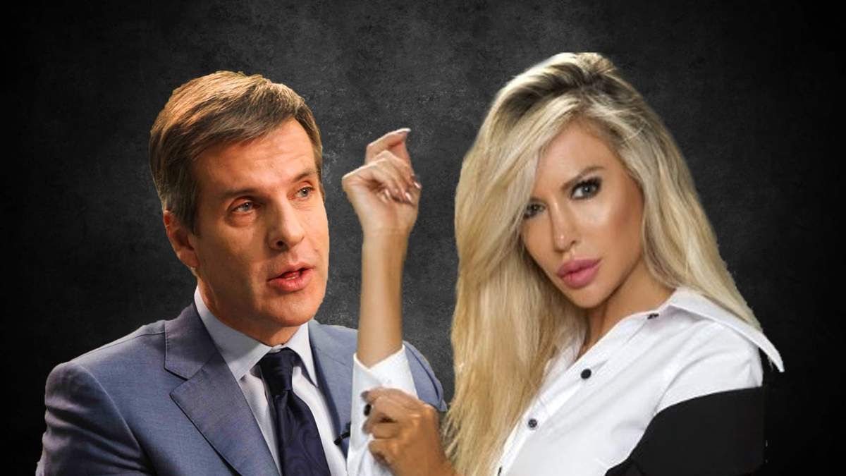 Luciana Salazar. Martín Redrado. Fuente: (Minuto Neuquén)
