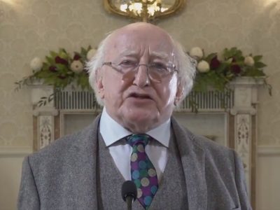 Gutiérrez Müller agradece a Irlanda por su felicitación por la Independencia