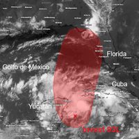 Riesgo de nueva tormenta tropical amenaza gran parte de Florida, EU; declaran estado emergencia