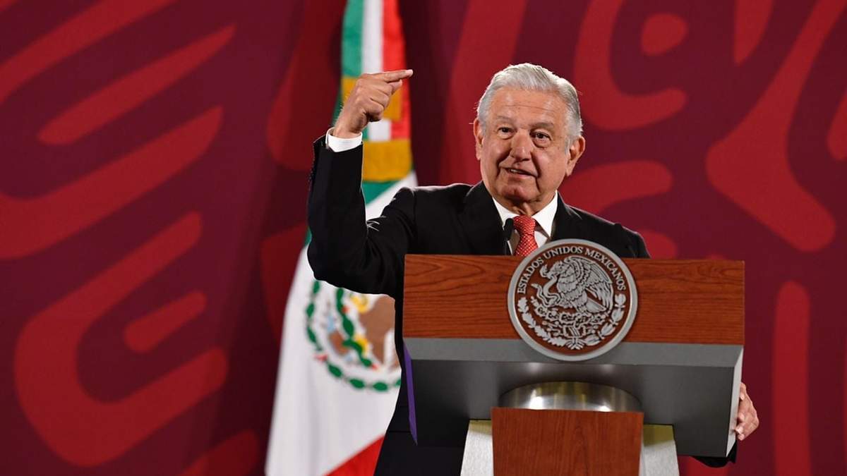 El presidente López Obrador