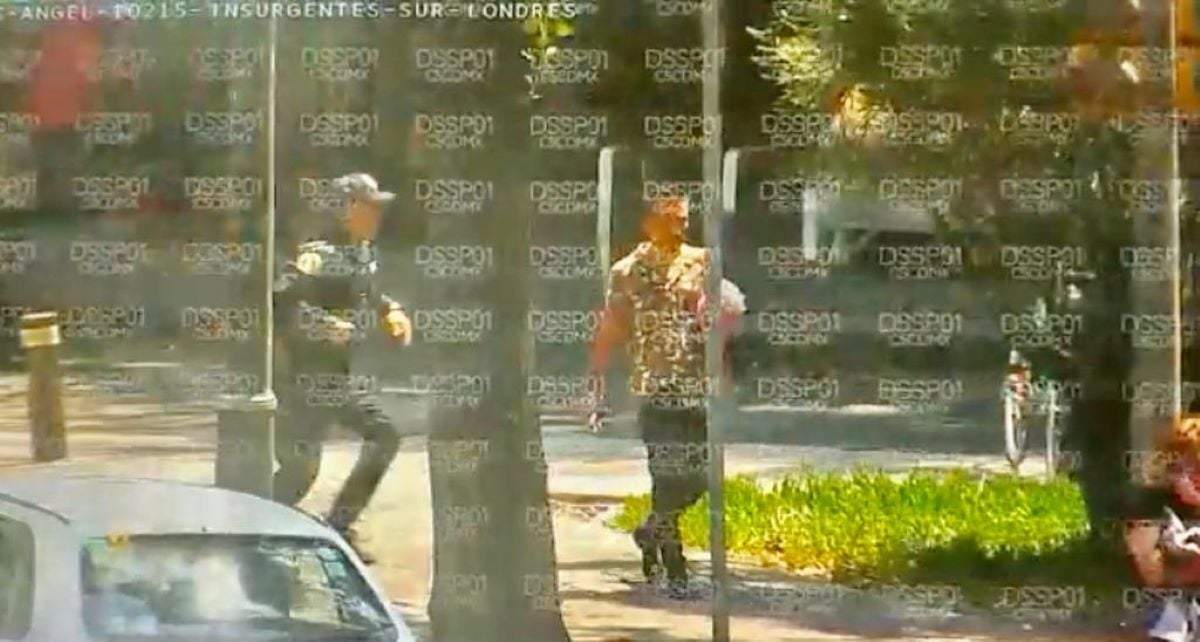 El momento previo a la captura del sujeto