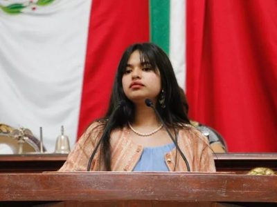 “El crimen organizado está arrasando”: galardonada con Premio de la Juventud encara a diputados