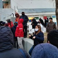 Continúan los reclamos de los desocupados de la UOCRA en Plottier