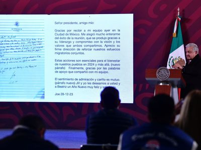 Esto es lo que dice la carta que envió Biden a AMLO tras reunión bilateral sobre migración