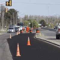 Denunciaron robo de elementos y hechos de vandalismo en las obras de la Ruta 22