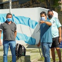 Carlos Koopmann visitó el predio de los Veteranos de Malvinas