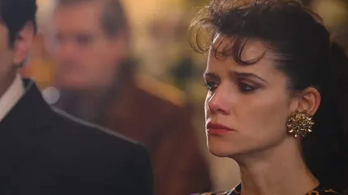 Violeta Urtizberea en la serie Menem