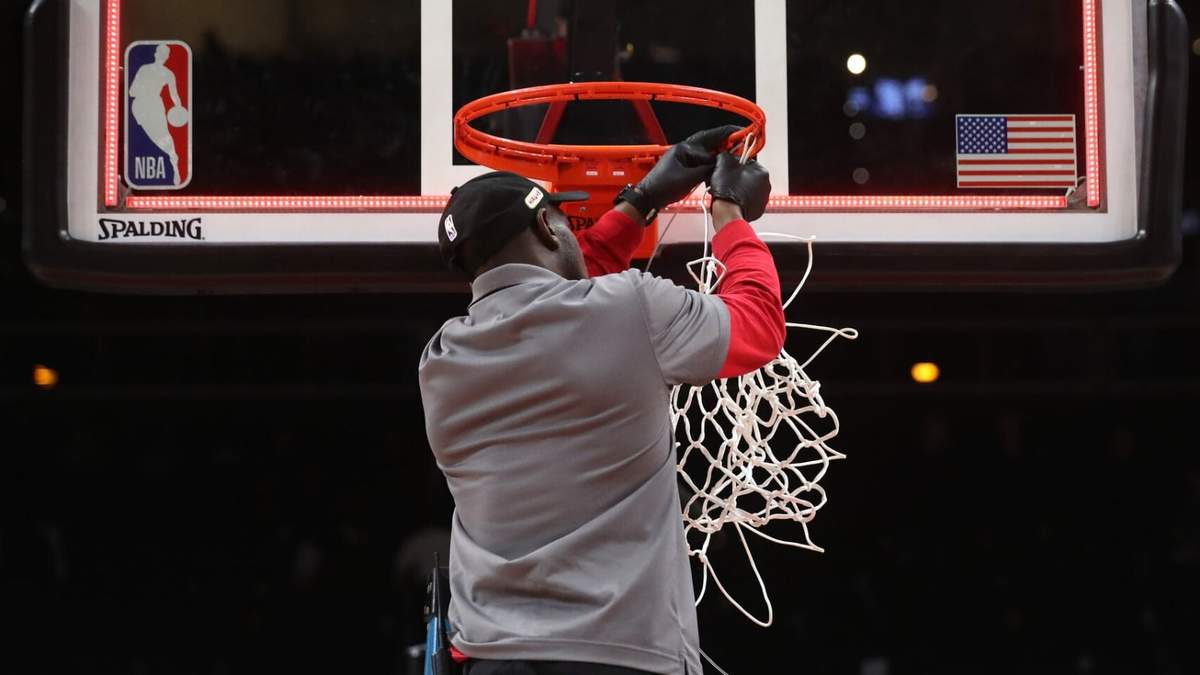 NBA suspendida. Fuente: (Twitter).