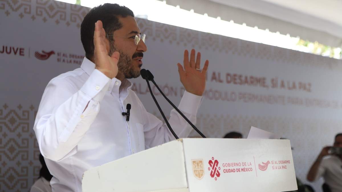 El secretario de Gobierno, Martí Batres