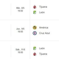 Definen fechas y horarios para los cuartos de final de la Liga Mx