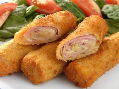 Rollitos crujientes de jamón y queso: preparalos para la próxima picada y sorprendé a todos tus amigos