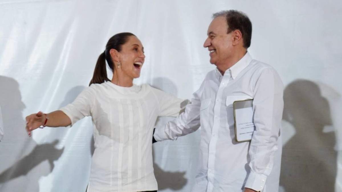Claudia Sheinbaum y Alfonso Durazo