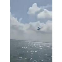 Cae avioneta en la laguna Nichupté de Cancún; mueren los dos tripulantes