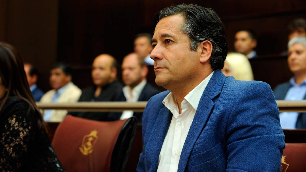 El diputado provincial por UNE, Mariano Mansilla. Fuente: (Twitter)