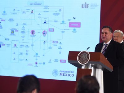 La UIF investiga desvío de recursos durante los gobiernos de Peña y Mancera a García Luna