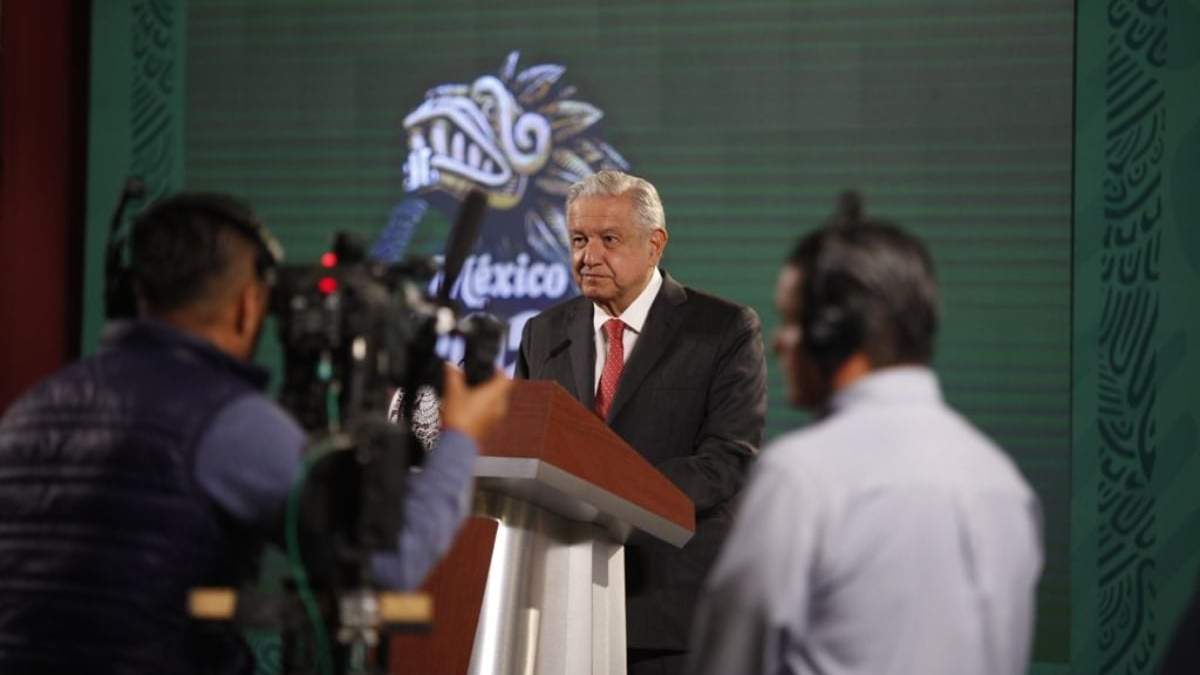 El presidente Andrés Manuel López Obrador