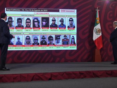 Van 42 detenidos por la violencia desatada en Jalisco, Guanajuato, Chihuahua y Baja California
