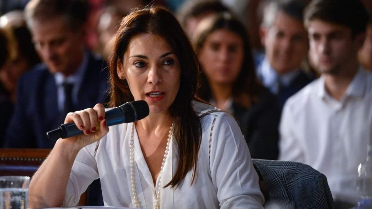 La senadora nacional de Neuquén, Lucila Crexell. Fuente: (Twitter)