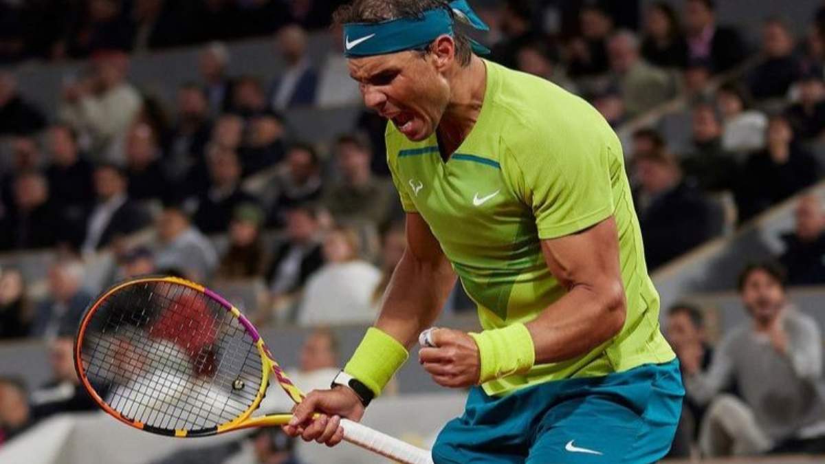 El tenista español Rafael Nadal