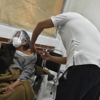 Mejoró organización en el segundo día de vacunación a adultos mayores: Sheinbaum