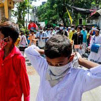 La India rompió su propio récord de contagios de coronavirus