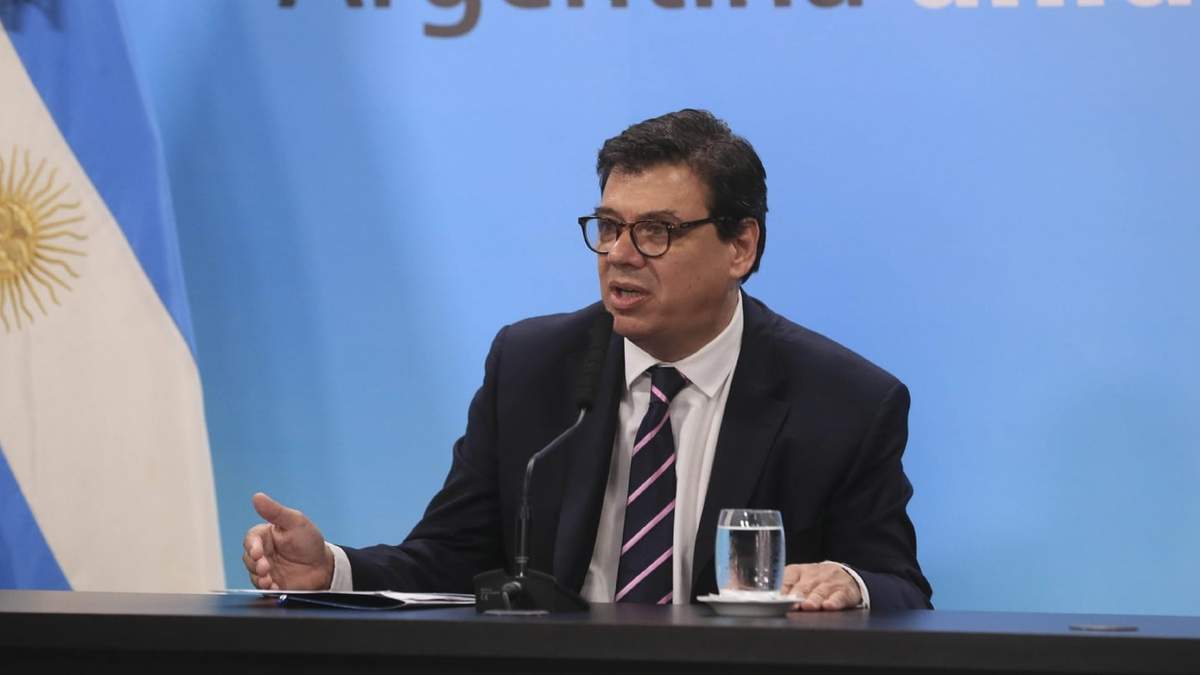 El ministro de Trabajo, Claudio Moroni. Fuente: (Twitter)