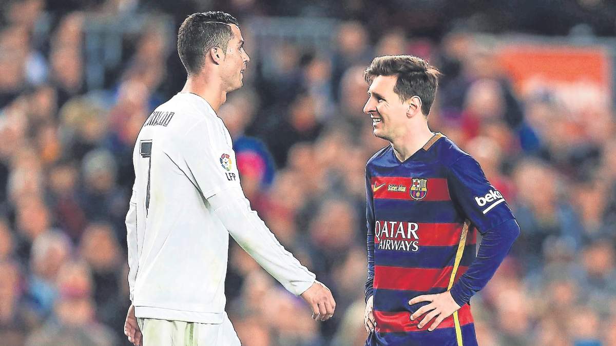 Ronaldo vs. Messi. Fuente: (Instagram)