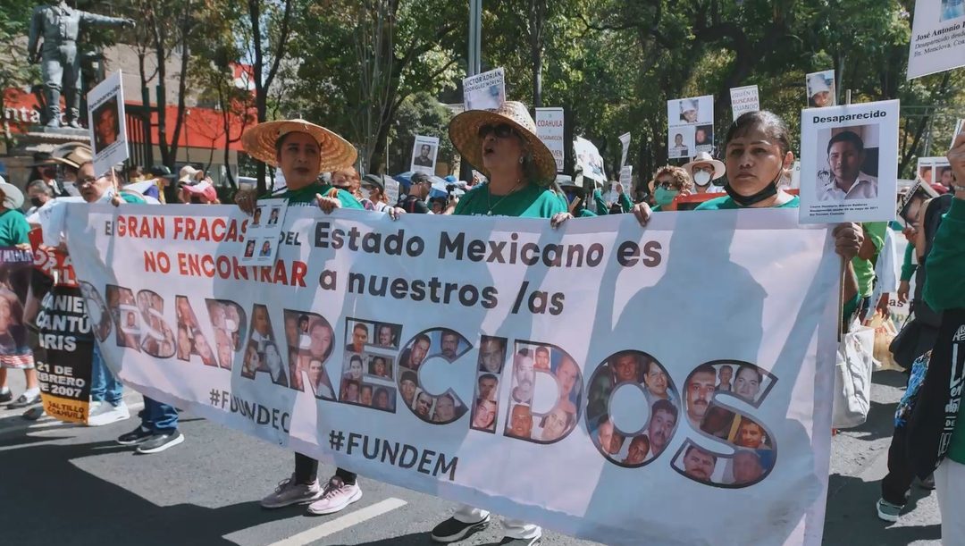 Manta desaparecidos Foto Captura de pantalla