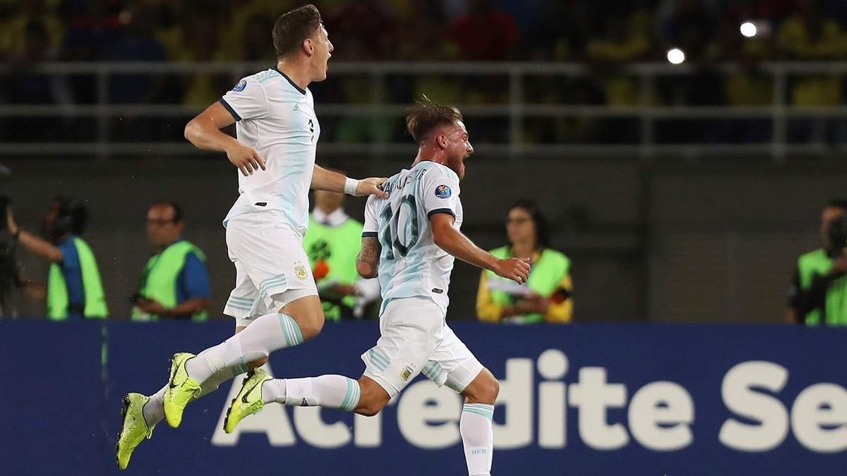 Gaich y Mac Allister en el partido con Colombia. Fuente (Instagram)