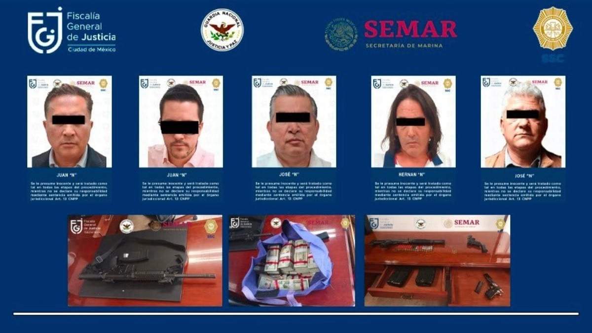 Las personas detenidas en el cateo a Black Wall Street Capital