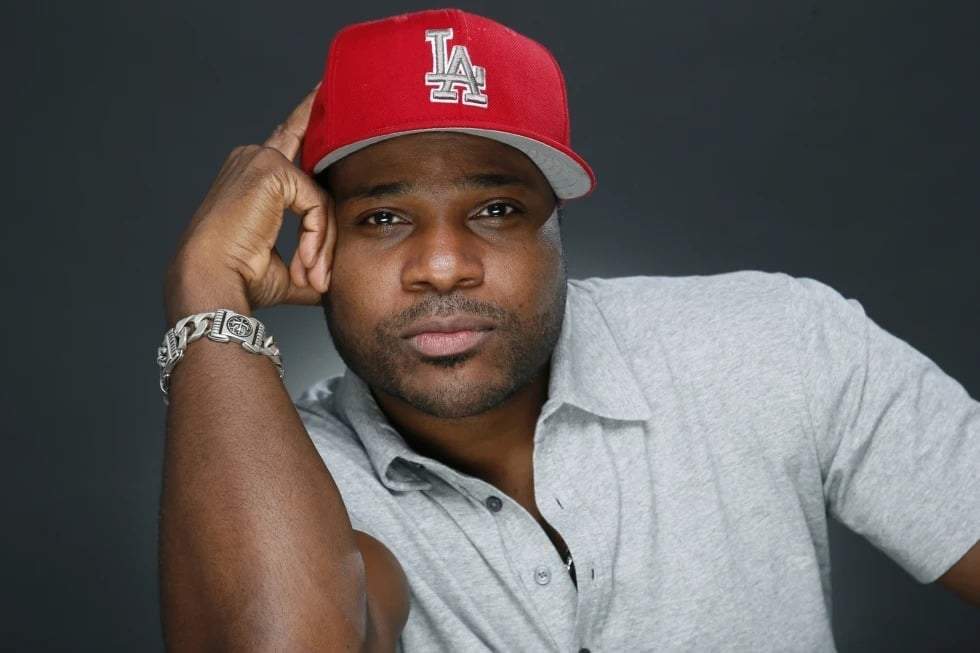 El actor y músico Malcolm-Jamal Warner posa para un retrato en Los Ángeles, el 8 de octubre de 2015.