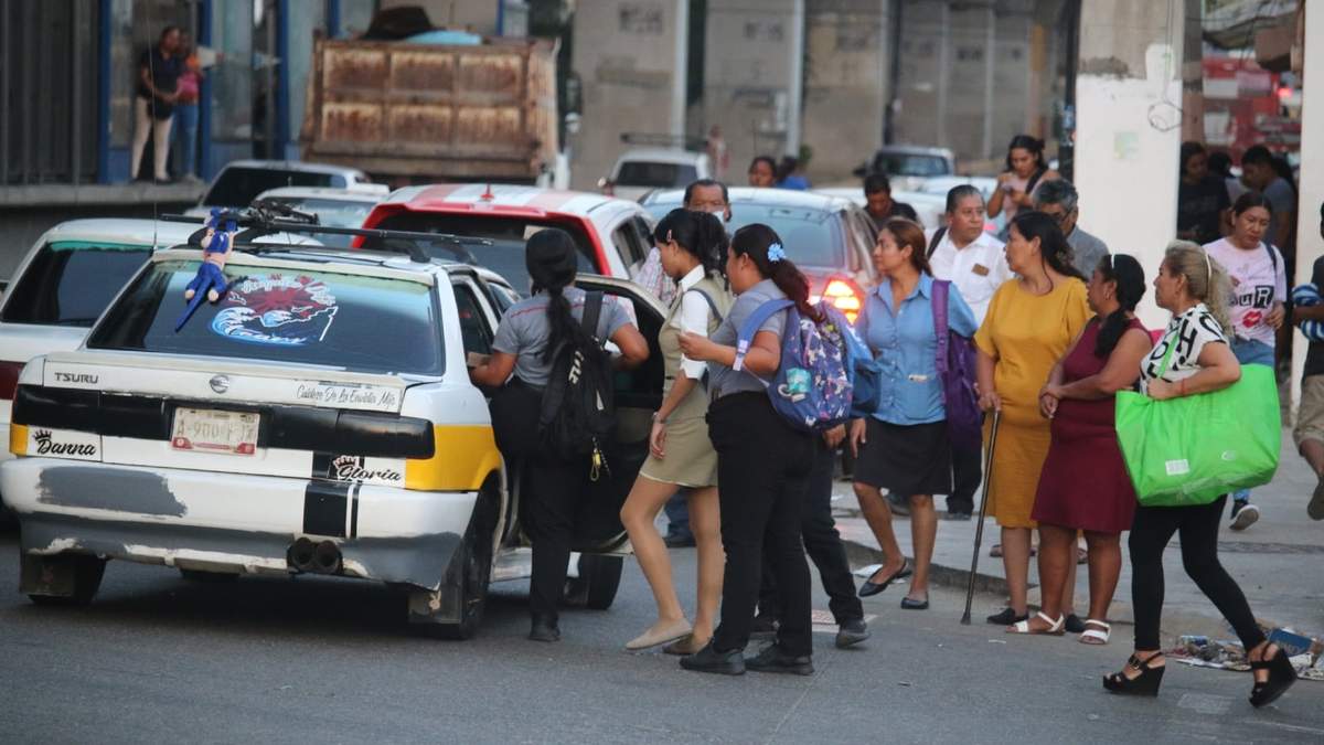 Acapulco. Crisis de transporte público a causa del narco