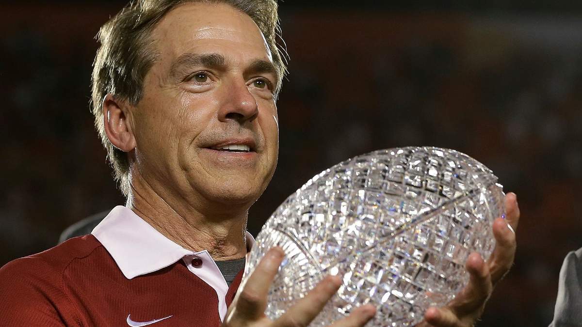 Nick Saban, coach de Alabama
