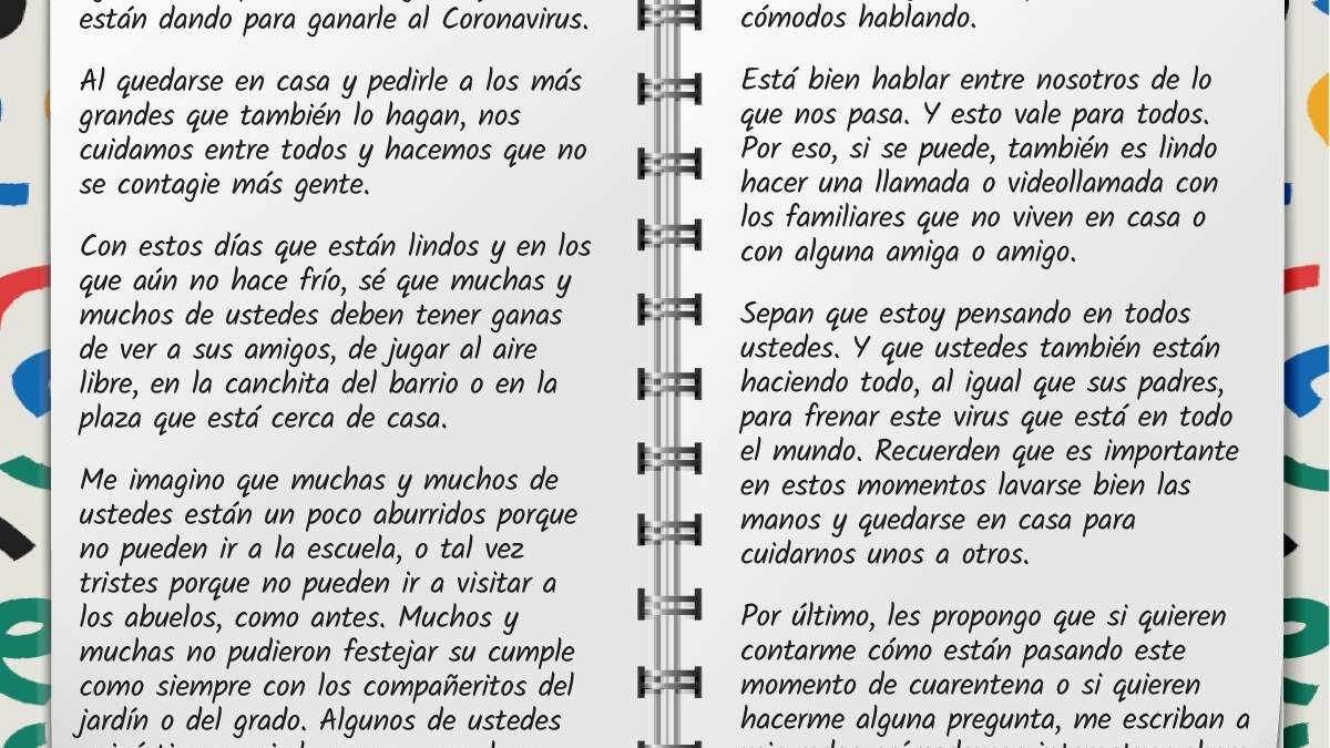 El mensaje del Gobernador Gutiérrez. Fuente: (Twitter)