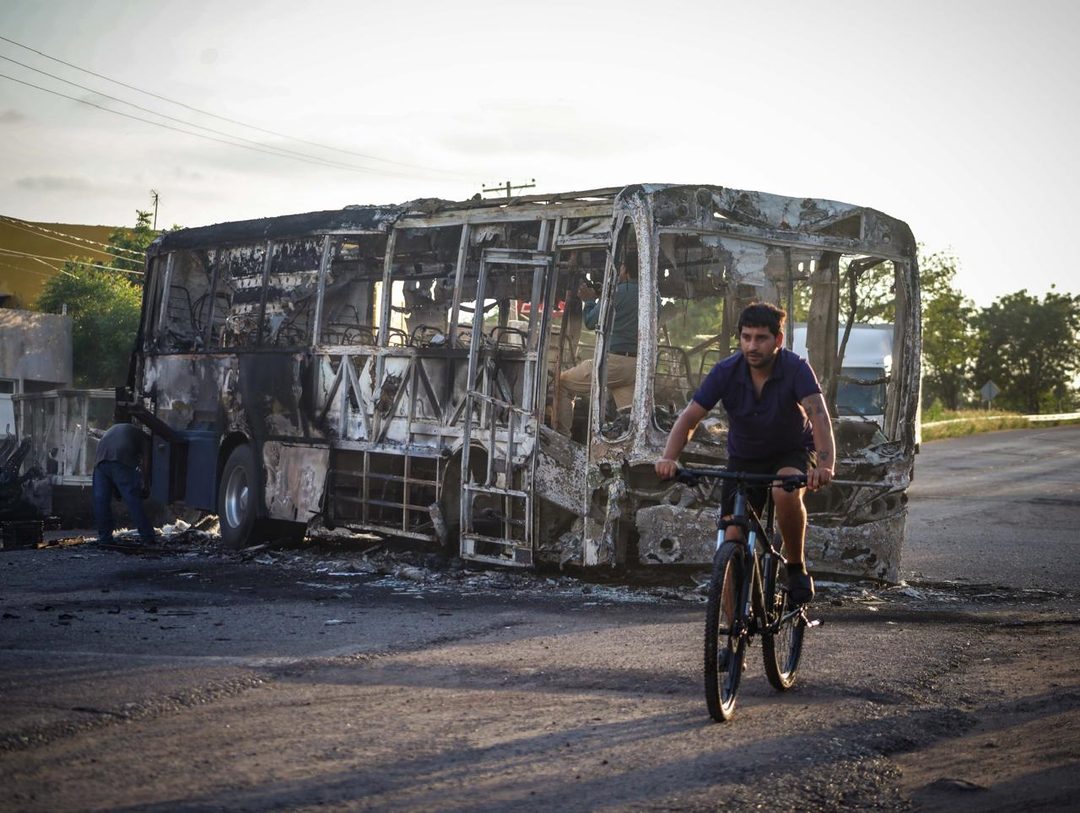 Bloqueos Culiacán 29ago24 Foto José Betanzos Cuartoscuro