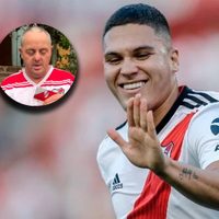 Un ejemplo que emociona: el enorme gesto que tuvo Juanfer Quintero con un hincha de River