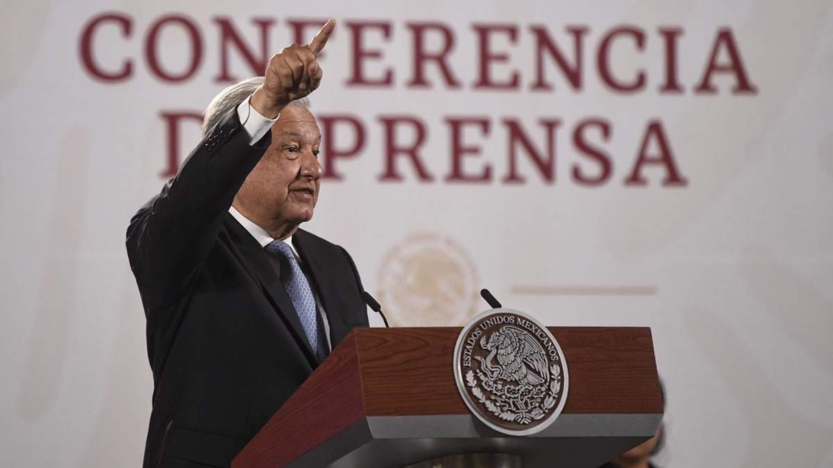 El presidente López Obrador