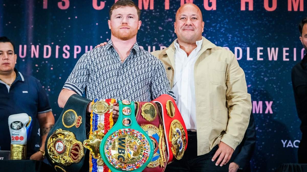 Saúl “Canelo” Álvarez y Enrique Alfaro