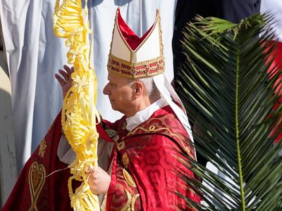 "No se puede utilizar a Dios para justificar la guerra": el Papa en la Misa del Domingo de Ramos