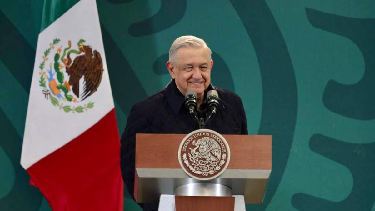 El presidente López Obrador