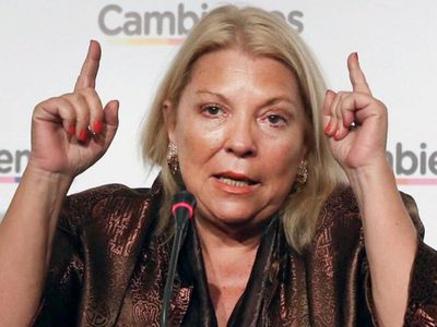 Elisa Carrió fue internada en Santa Fe y será trasladada a Buenos Aires tras una descompensación