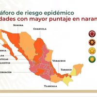 Así quedó el semáforo del 1 al 14 de febrero: 13 estados en rojo y Campeche deja de ser verde