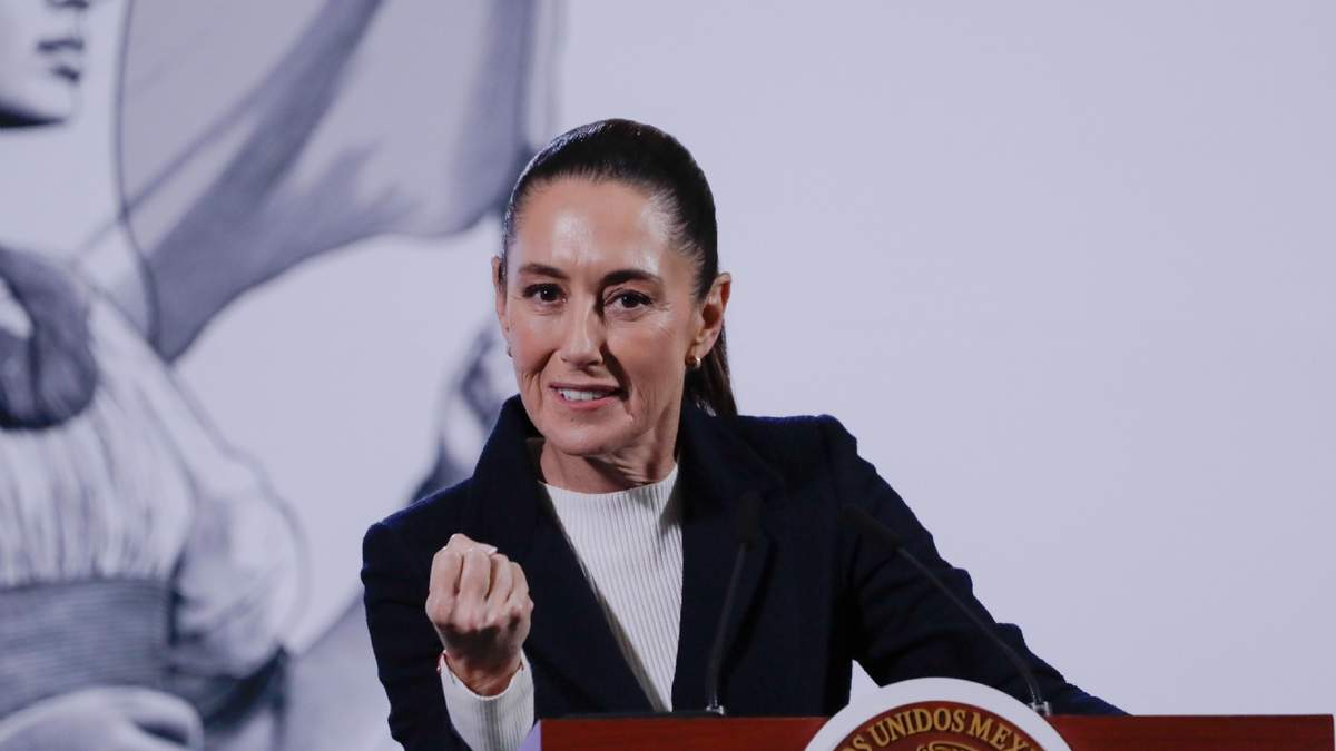 La presidenta en Palacio Nacional