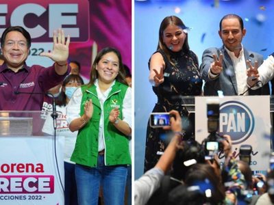 Morena dice que ganó en 5 estados; "Va por México" proclama triunfo en 3